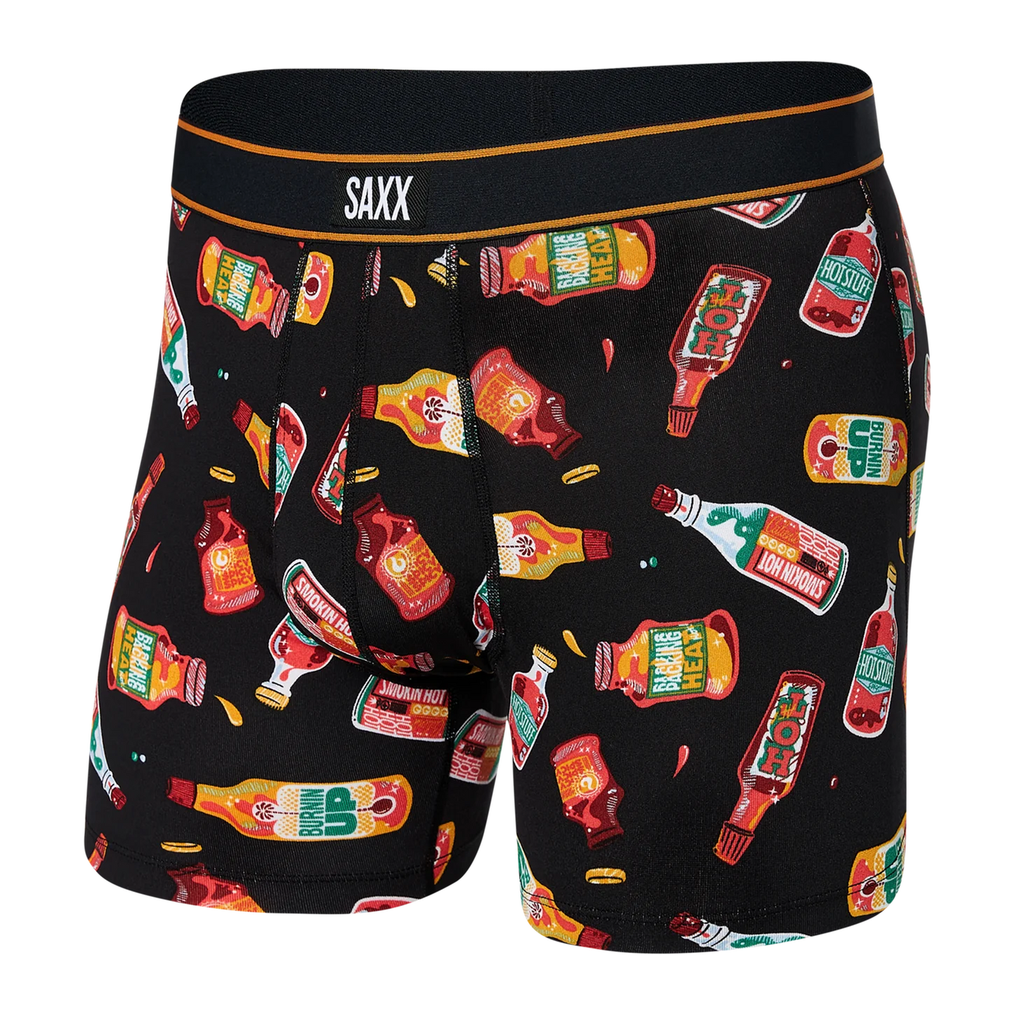 SAXX DAYTRIPPER Boxer Brief / Hot Ones- Black