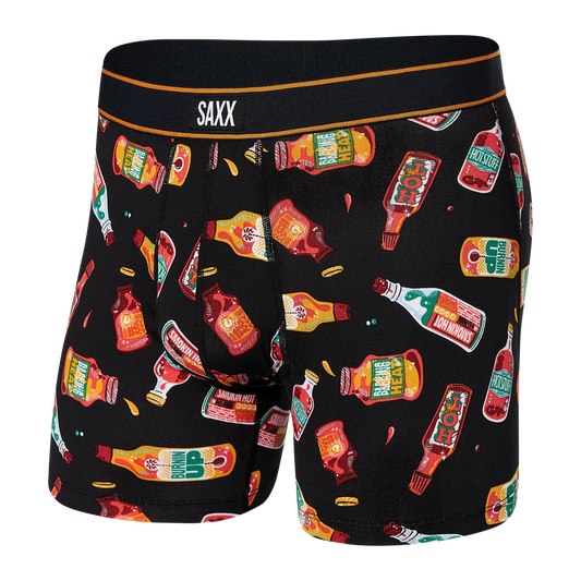 SAXX DAYTRIPPER Boxer Brief / Hot Ones- Black