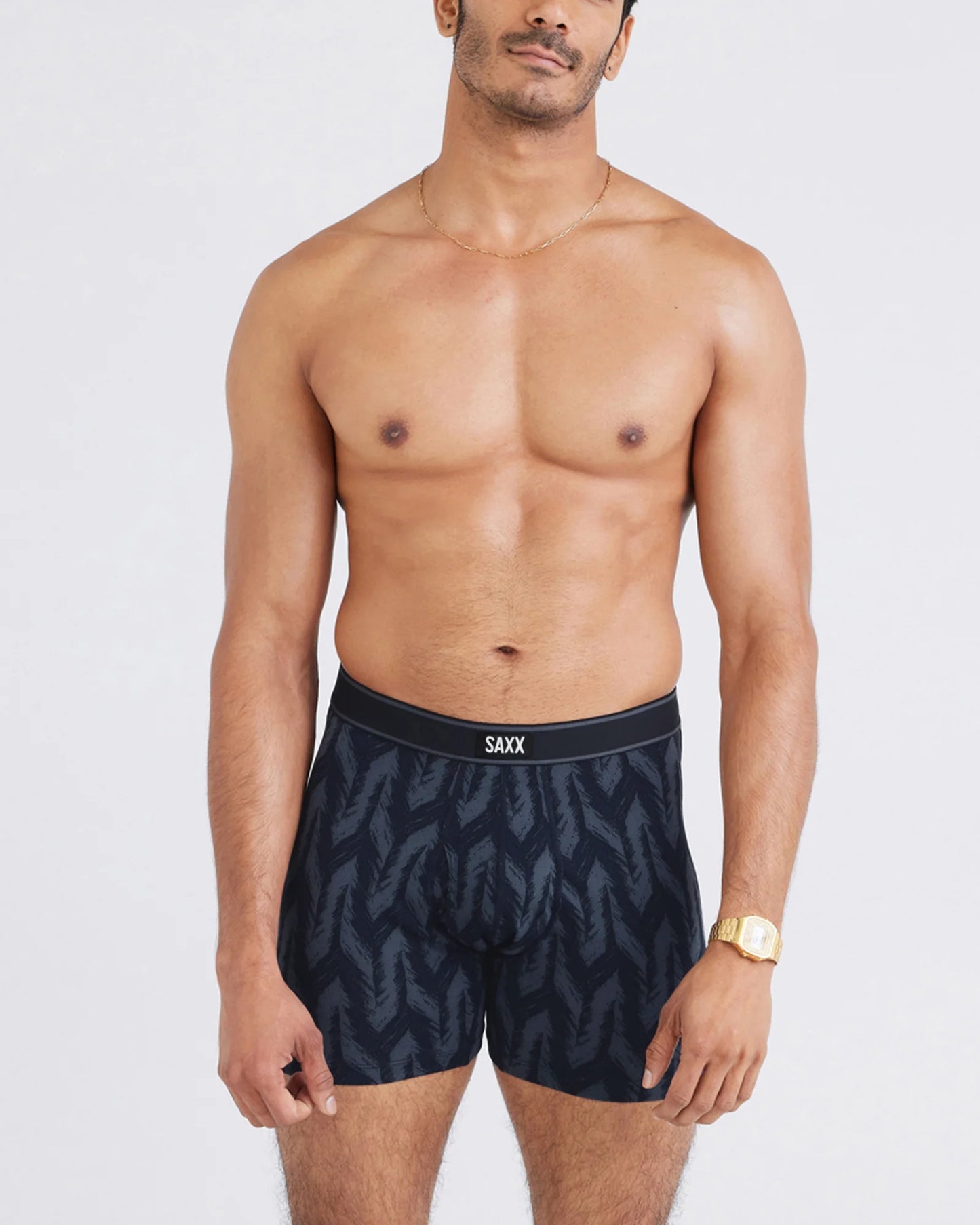 SAXX Daytripper Comfort Stretch Comfort Stretch Boxer Brief 6" Deep Navy