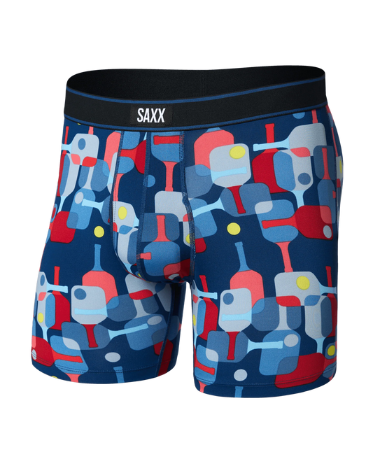 SAXX Daytripper Comfort Stretch with fly Pickle Paddle Navy