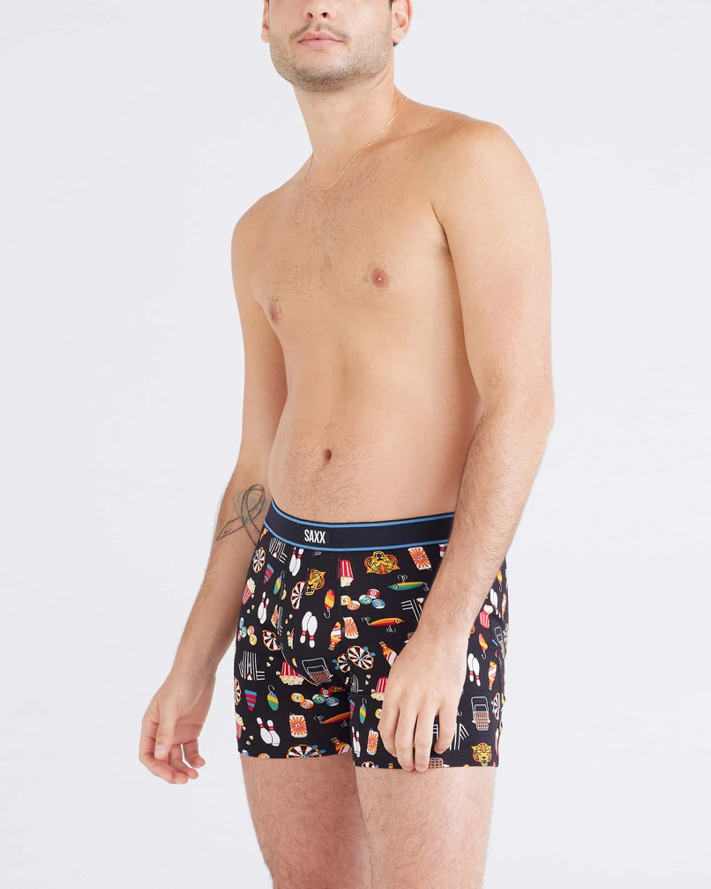 SAXX Daytripper Comfort Stretch Comfort Stretch Boxer Brief 6" Types of Stripes