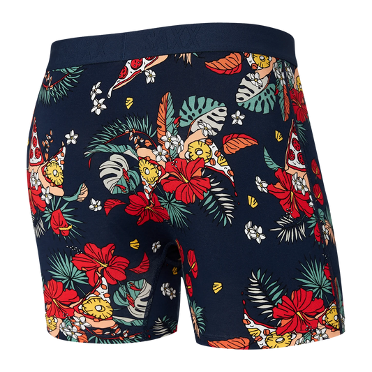 SAXX ULTRA SUPER SOFT Boxer Brief / Hawaiian Pizza- Navy