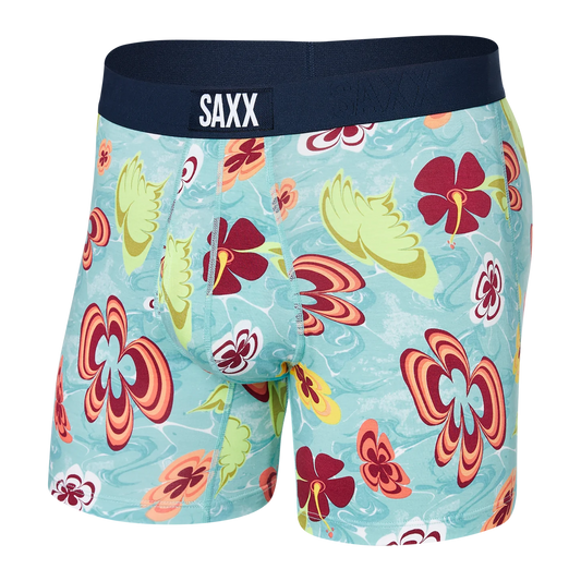 SAXX ULTRA SUPER SOFT Boxer Brief / Ocean Tropics- Multi