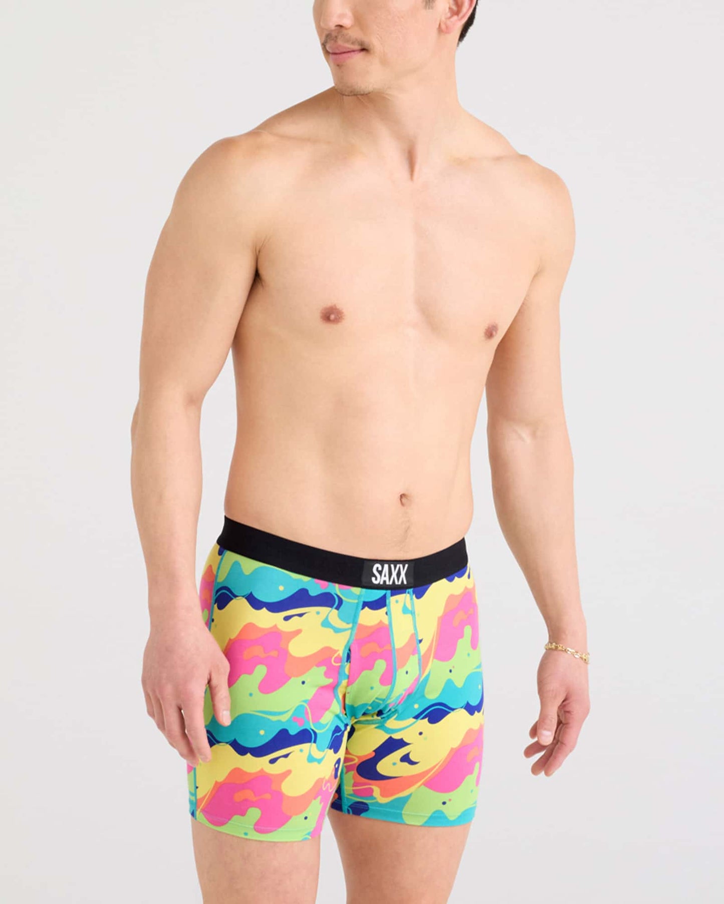 SAXX Ultra Super Soft Fly Boxer Brief in Yes to That