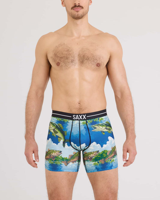SAXX Volt Breathable Mesh Breathable Mesh Boxer Brief 6" Big Mouth