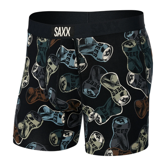 SAXX VIBE SUPER SOFT Boxer Brief / Friday Night Camo- Black