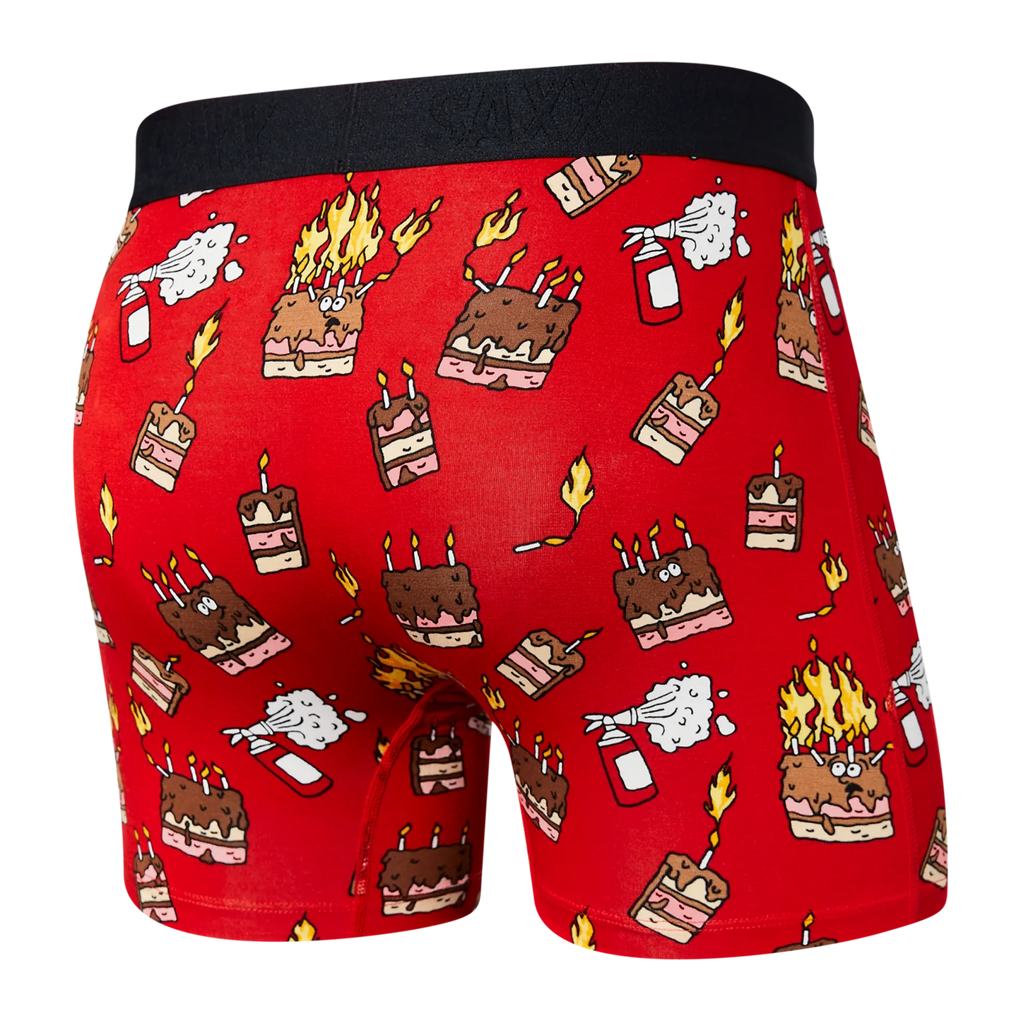 VIBE SUPER SOFT Boxer Brief / Fired Up- Red