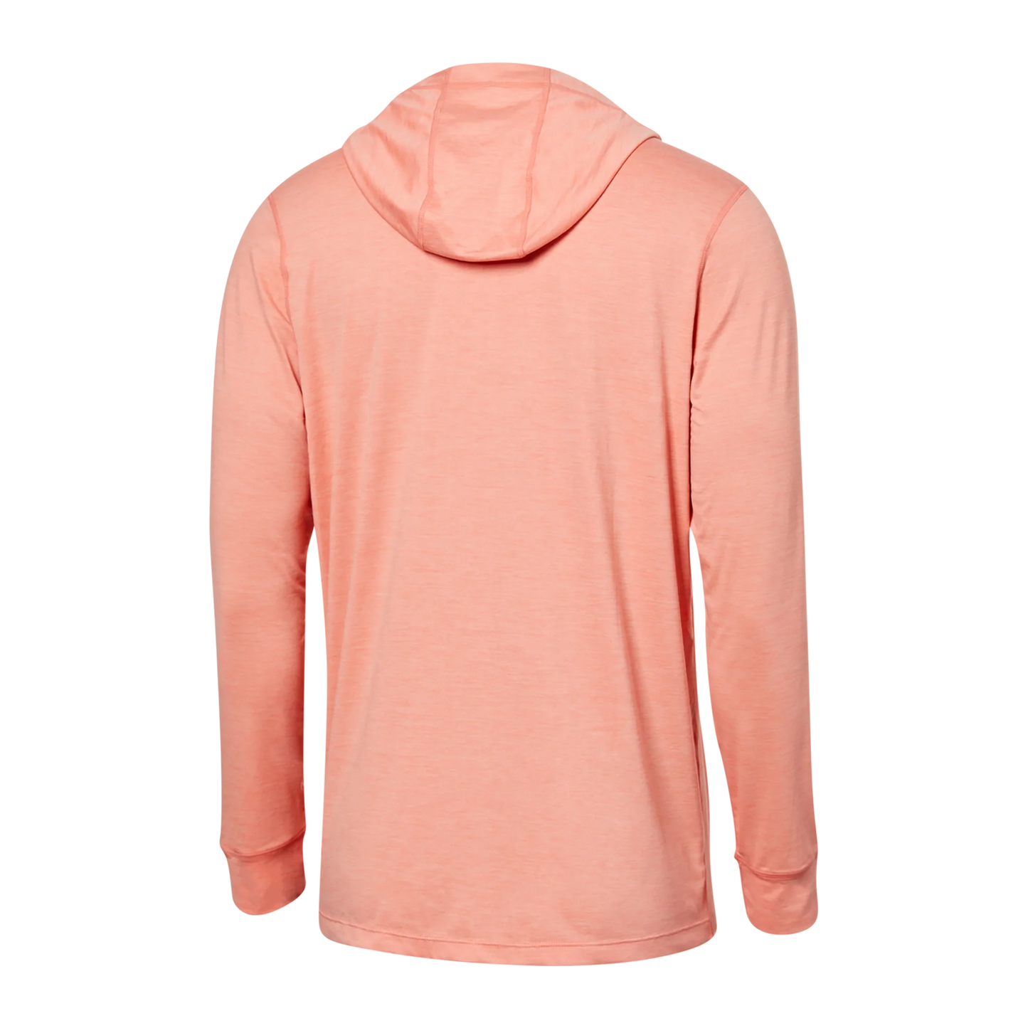 SAXX DROPTEMP™ ALL DAY COOLING Hoodie / Burnt Coral Heather