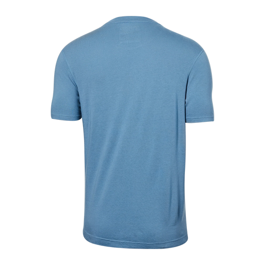 SAXX 3SIX FIVE Short Sleeve Crew / Washed Blue