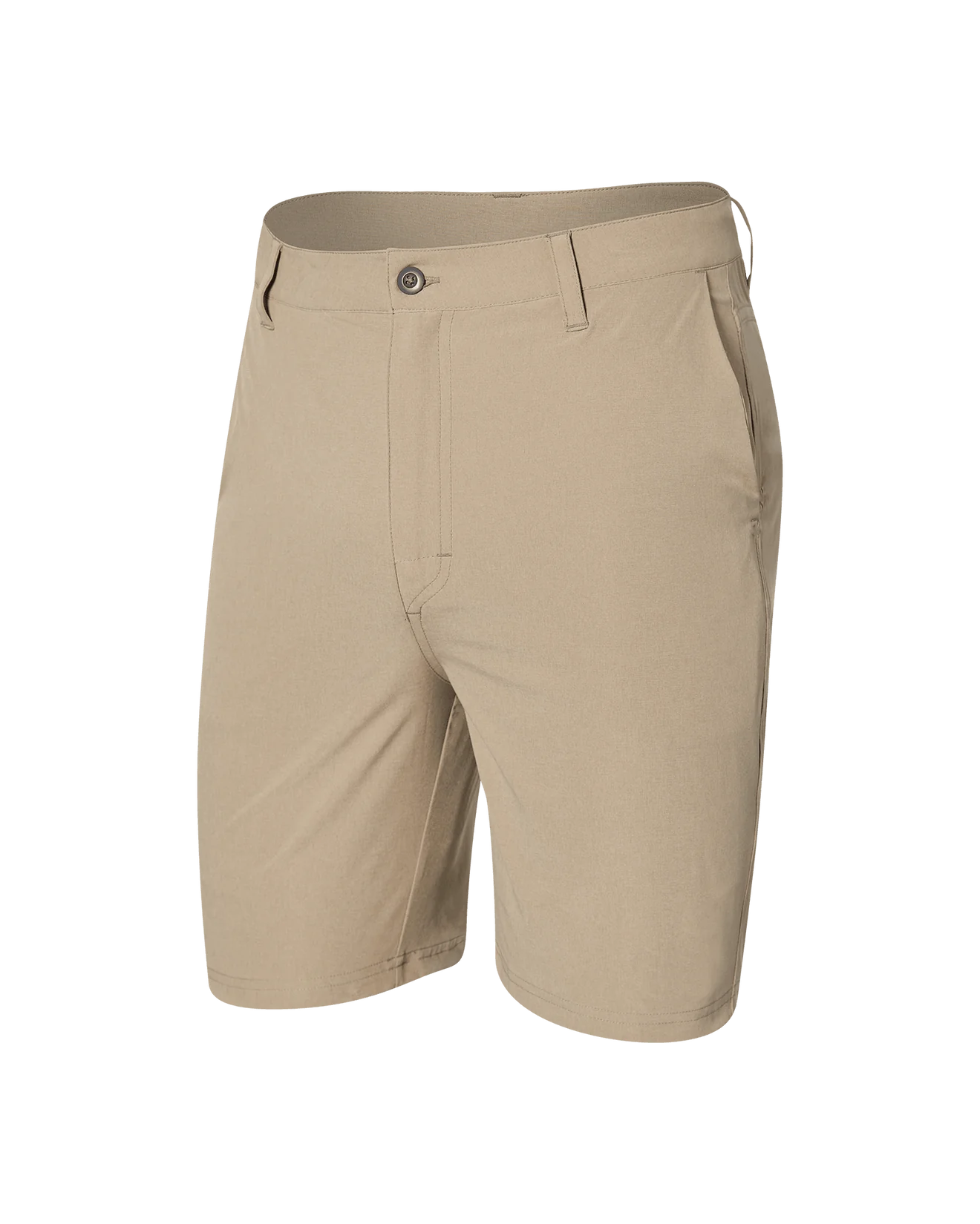 SAXX GO TO TOWN 2N1 Shorts 9" in Khaki