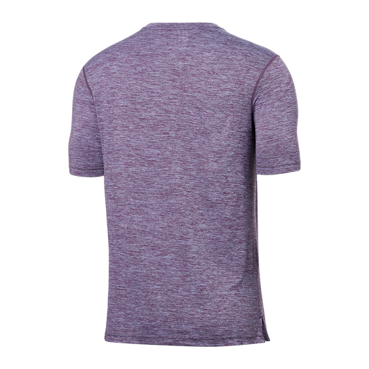 SAXX DROPTEMP™ ALL DAY COOLING Short Sleeve Crew / Periwinkle Heather