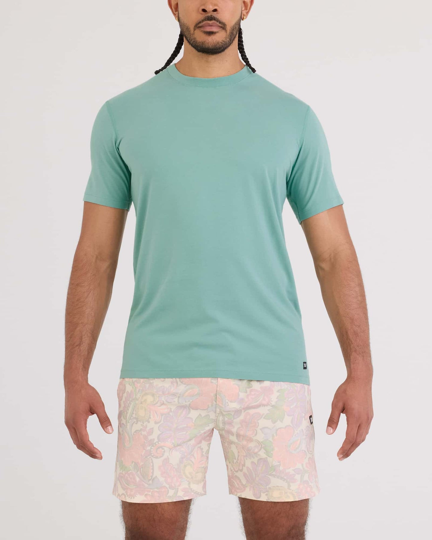 SAXX DropTemp® Cooling Cotton Tee Aqua