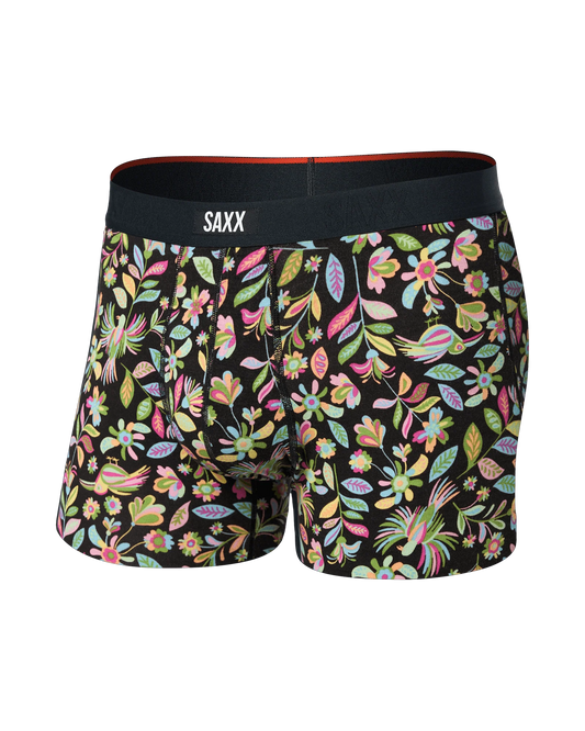SAXX Vibe Xtra Soft Comfort Truck with Fly/ Amate Garden Black
