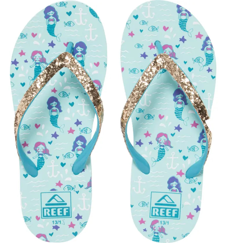 REEF KIDS STARGAZER AQUA MERMAIDS