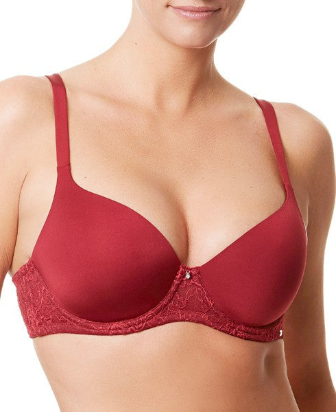 SALE Montelle 9020 Pure Plus T-shirt Bra in Scarlet Red