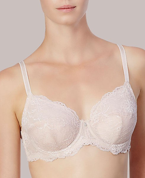 Montelle 9022 NOBLESSE Lace Bra in Seashell