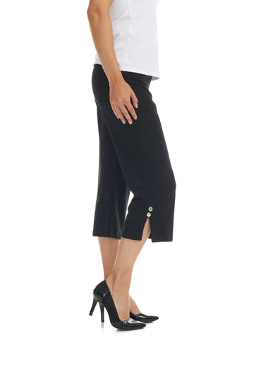 SALE Gitane Side Split Capri in Black