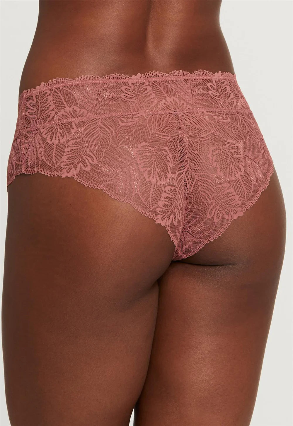 Montelle 9523 Arizona High Leg Brazilian Panty in Sienna