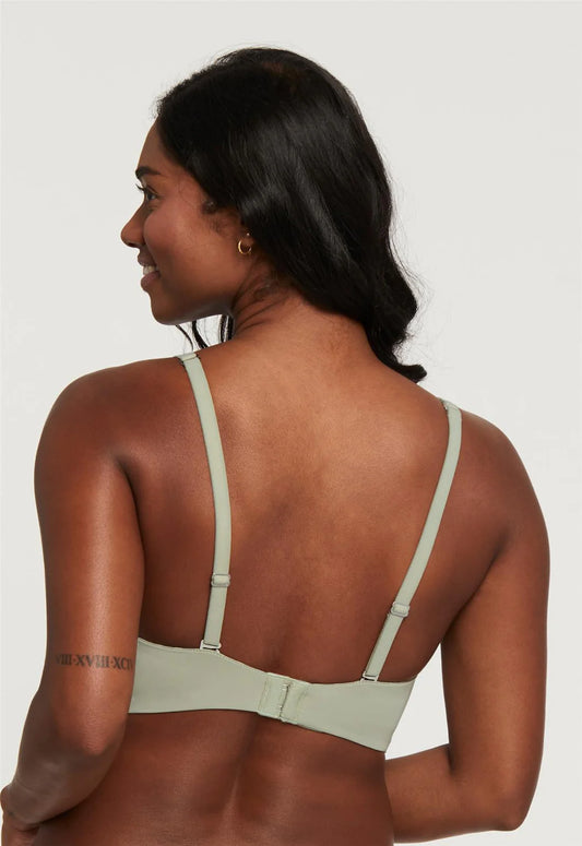 Montelle 9317 Wire-free T-Shirt Bra in Sage