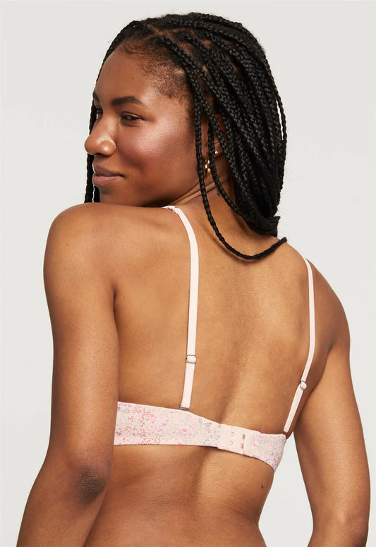 SALE MONTELLE 9317 WIRE-FREE T-SHIRT BRA IN FLOWER FIELDS