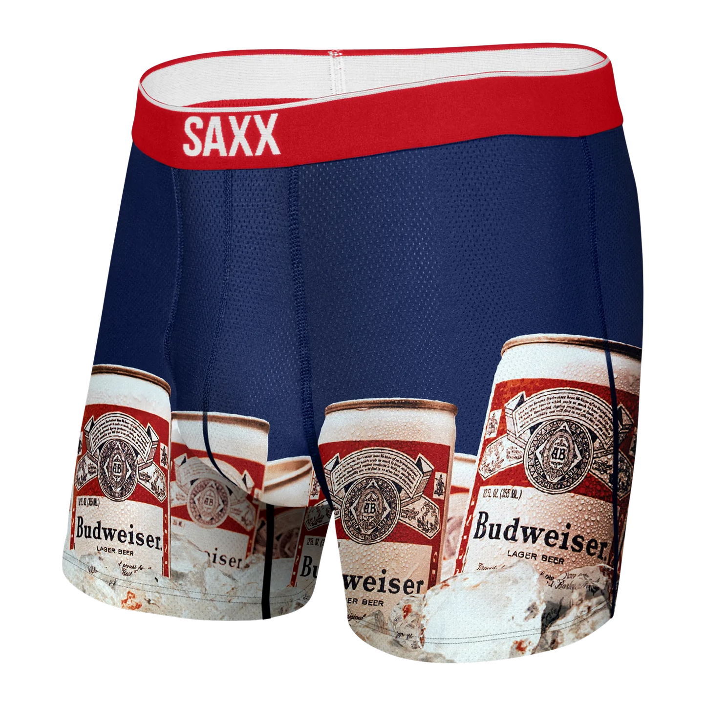 SAXX Volt Breathable Mesh Boxer Brief in Ice Chest