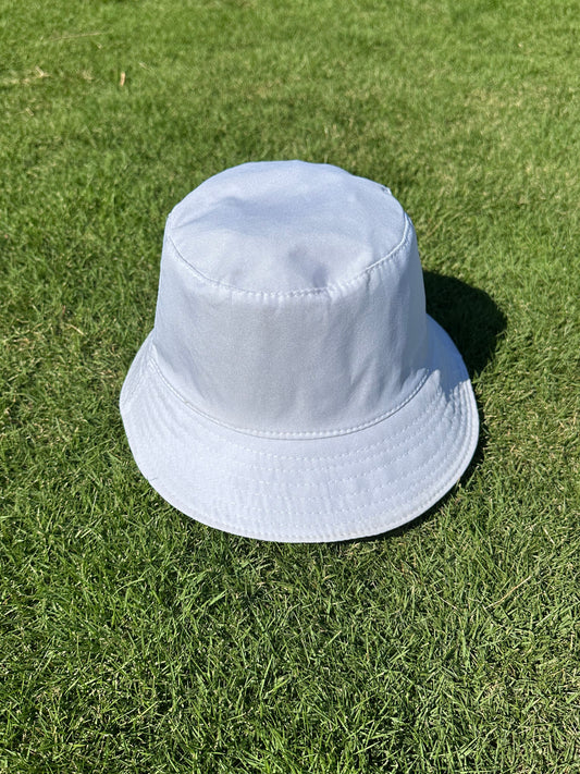 Adult White Bucket Hat