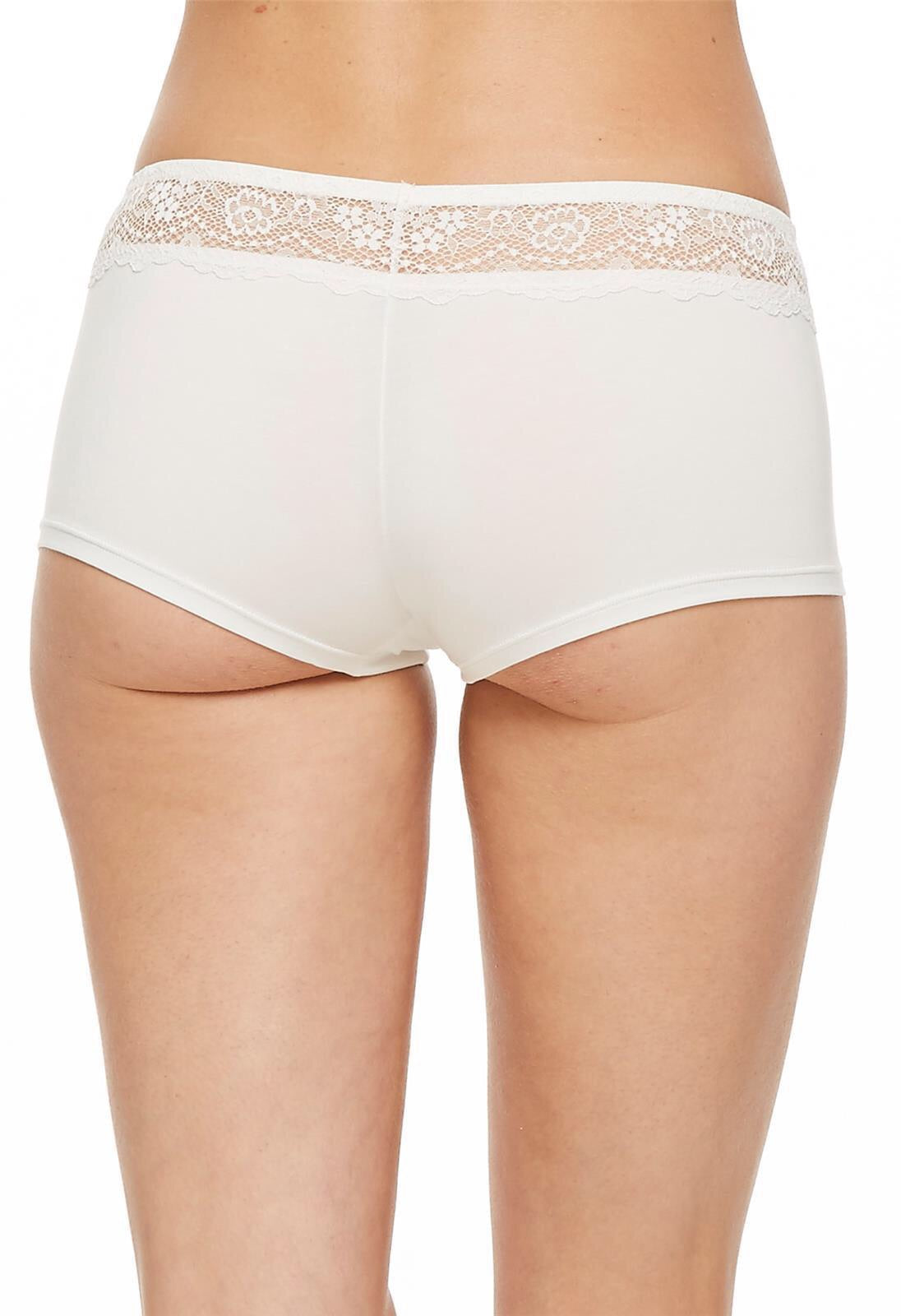 MONTELLE BODYBLISS BREEZE COLLECTION BOYSHORT IN IVORY