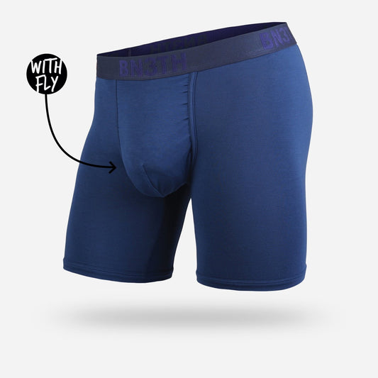 BN3TH BOXER BRIEF WITH FLY IN NAVY