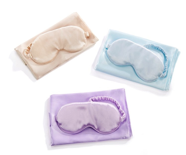 Satin Eye Mask & Pillow Case