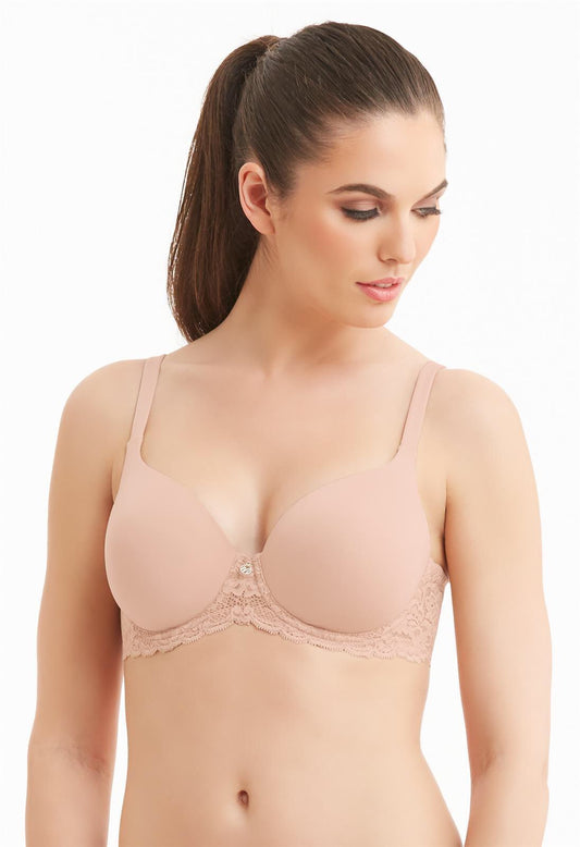 Montelle 9320 Pure Plus Full Coverage T-shirt Bra in Nude