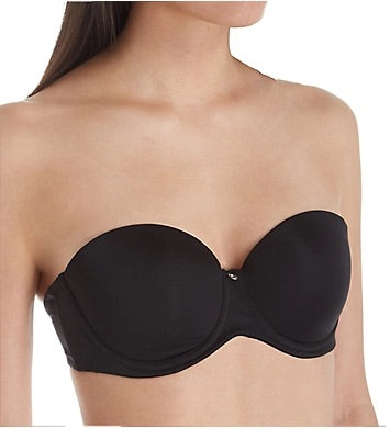 MONTELLE 9319 STRAPLESS BRA IN BLACK