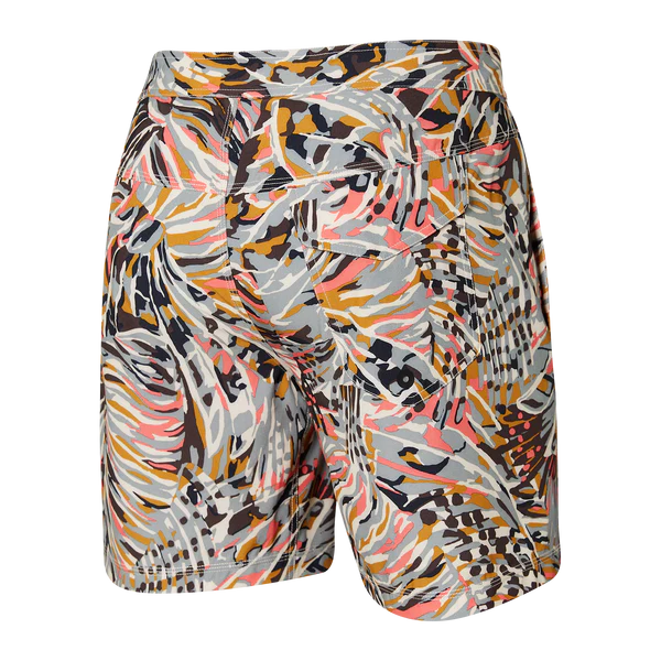 SAXX BETAWAVE Swim Shorts 17" / Butterfly Palm- Multi