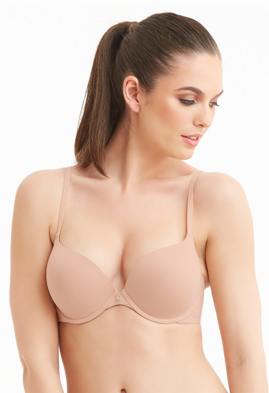 MONTELLE 9316 ALLURE LIGHT PUSH-UP BRA IN NUDE