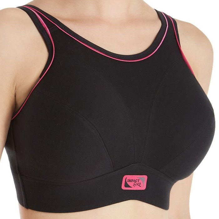 Royce Impact Free Sports Bra in Black