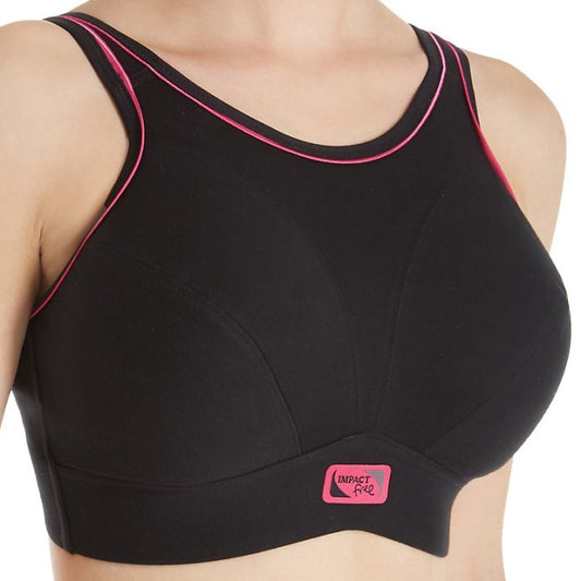 Royce Impact Free Sports Bra in Black