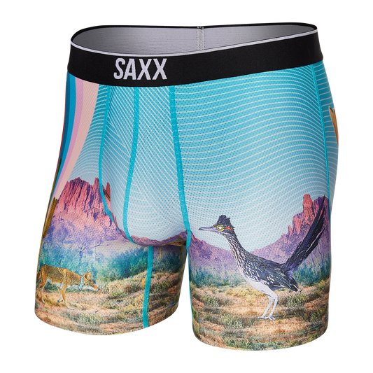 SAXX VOLT Breathable Mesh  Boxer Brief / Desert Daze