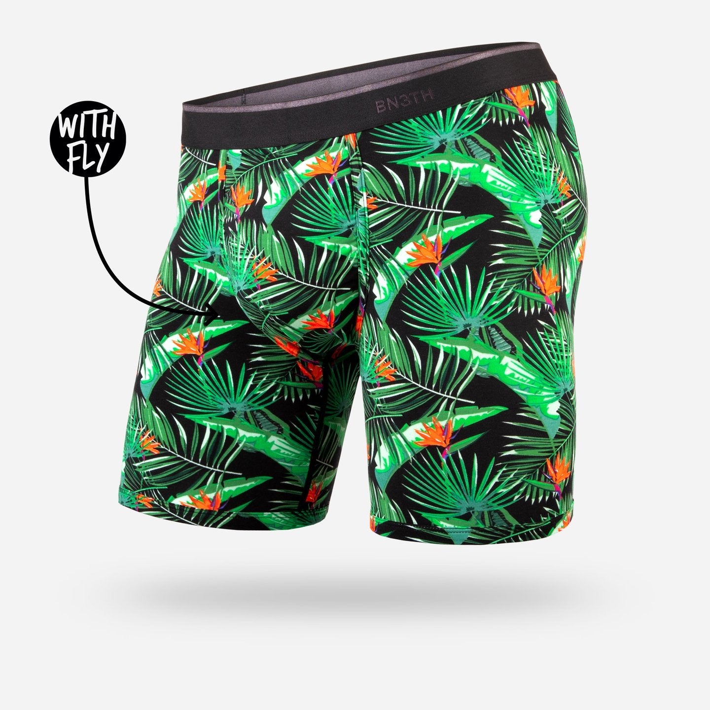 BN3TH BOXER BRIEF WITH FLY IN PARADISE BALI
