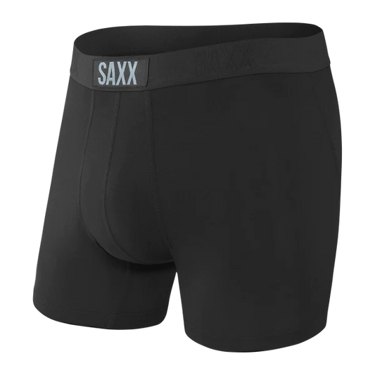 SAXX VIBE Super Soft  Boxer Brief / Black/Black