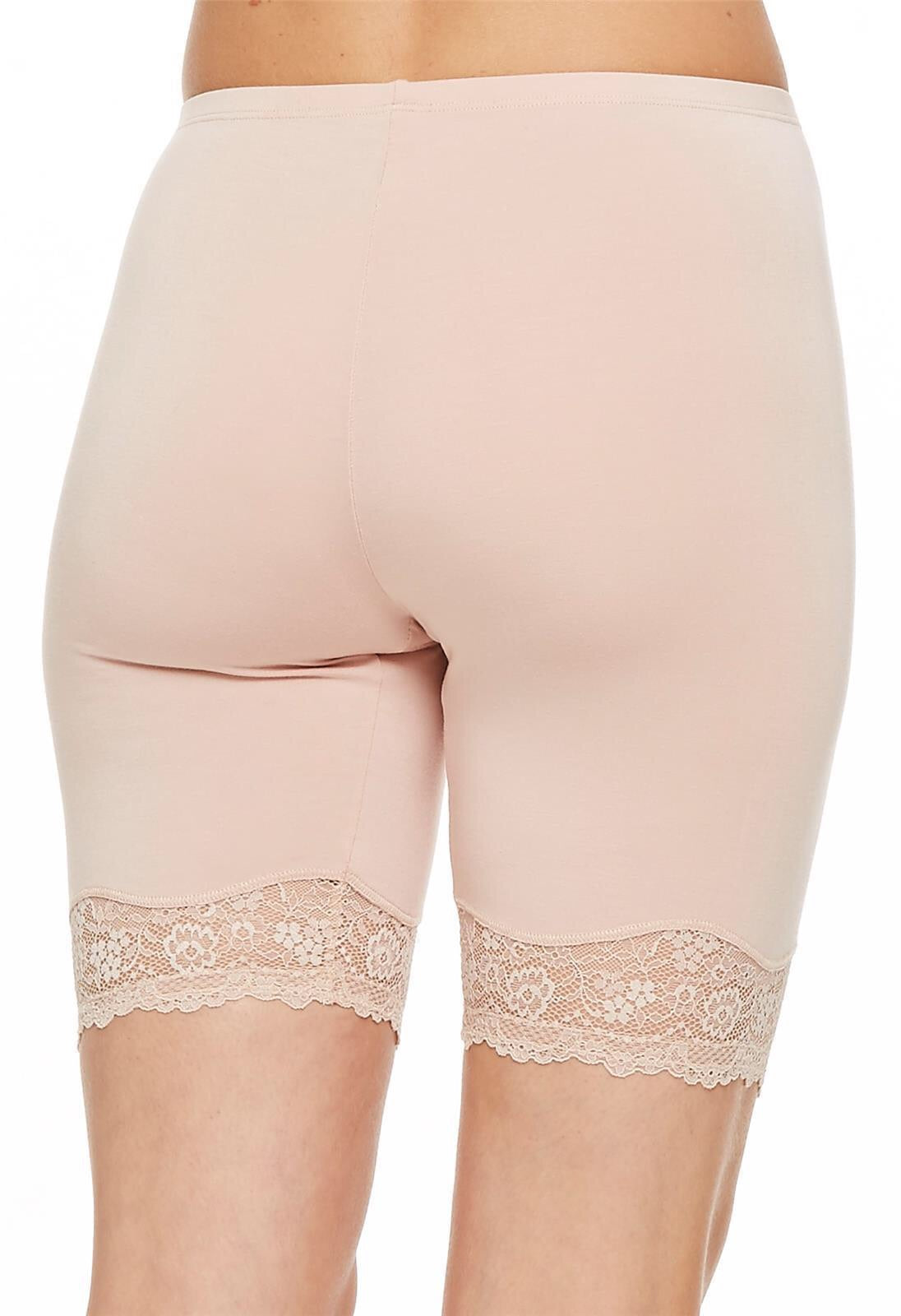 MONTELLE BODYBLISS BREEZE COLLECTION BIKER SHORT WITH ANTI-CHAFING IN SEASHELL