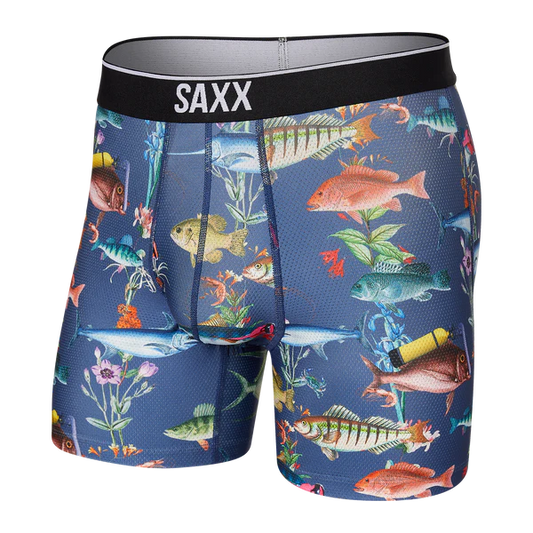 SAXX Volt Breathable Mesh Boxer Brief in Deep Dive