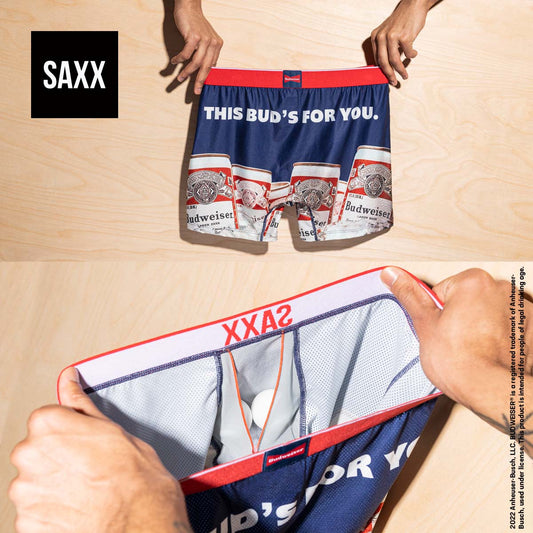 SAXX Volt Breathable Mesh Boxer Brief in Ice Chest