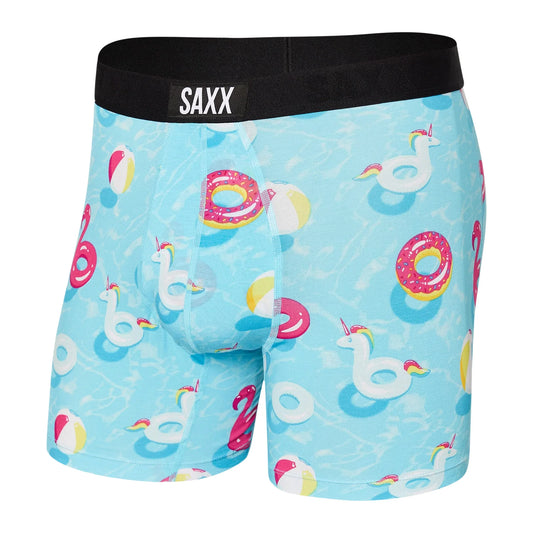 SAXX VIBE Super Soft  Boxer Brief / Pool Party- Blue